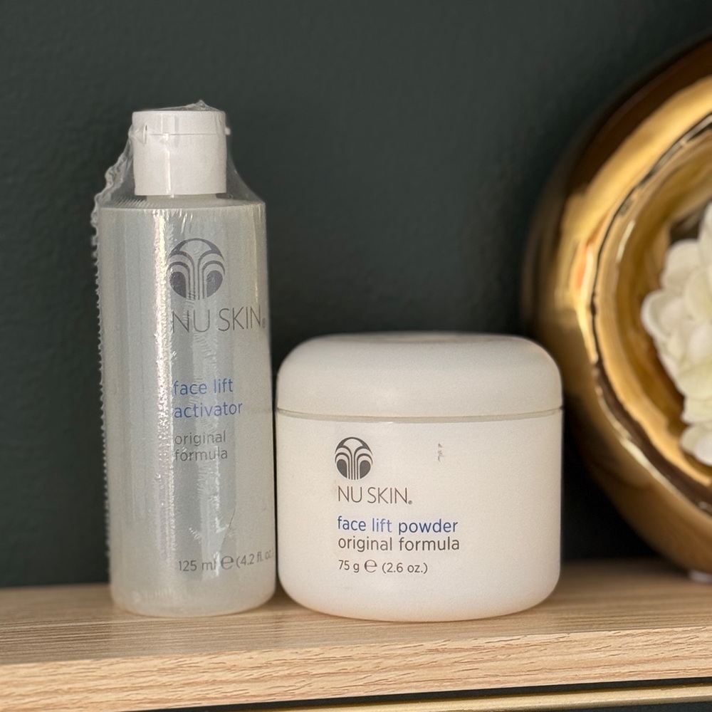 Nu Skin Face Lift Powder and Activator